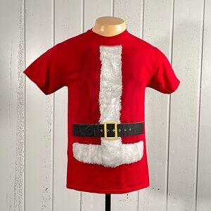 *DEC. 25 Santa Claus Short Sleeve Crewneck Short Sleeve T-Shirt Sz M